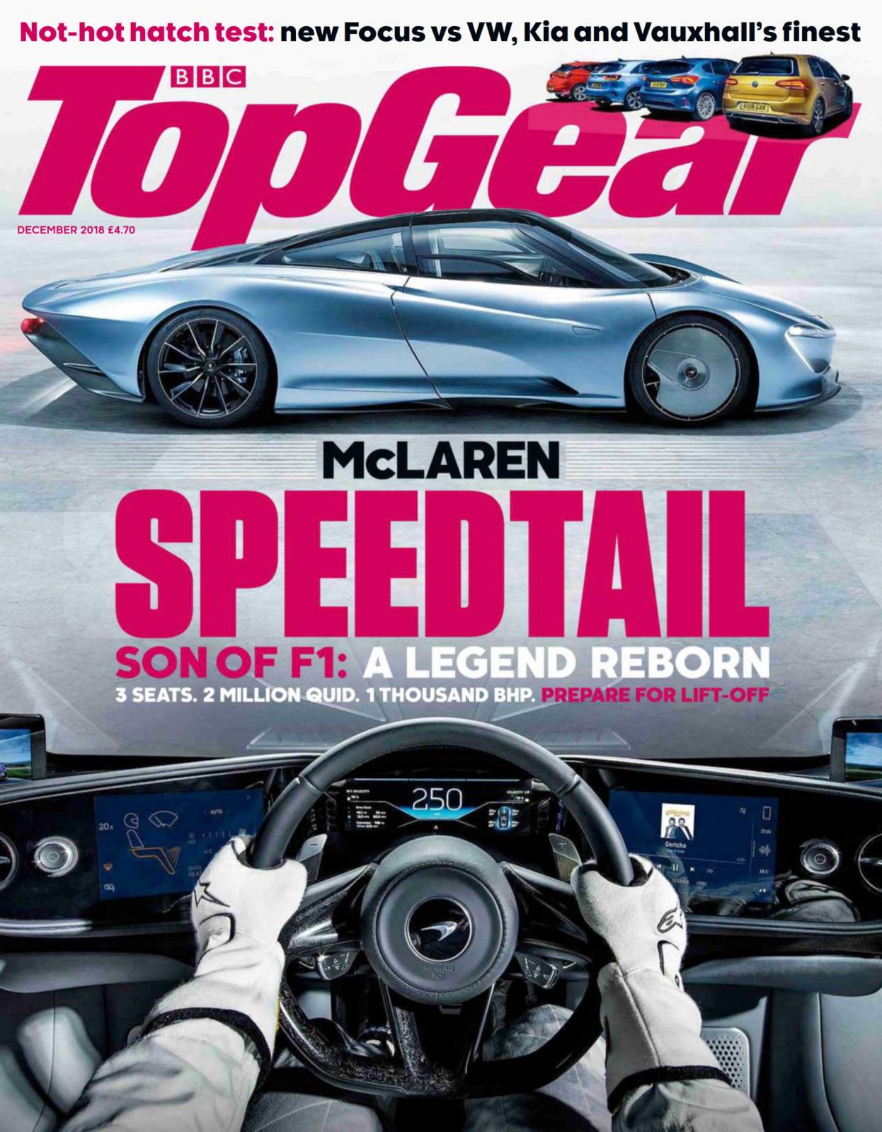BBC Top Gear BBC疯狂汽车秀杂志 DECEMBER 2018年12月刊